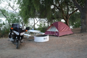 Lake O'Neill campsite,  Camp Pendleton